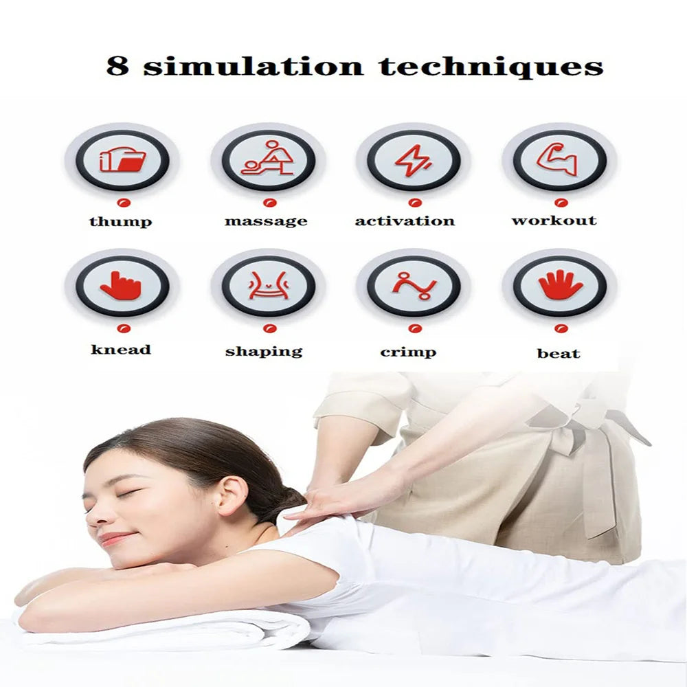 EMS Mini Electric Neck Massager – Portable Cervical Therapy Patch - Image 4