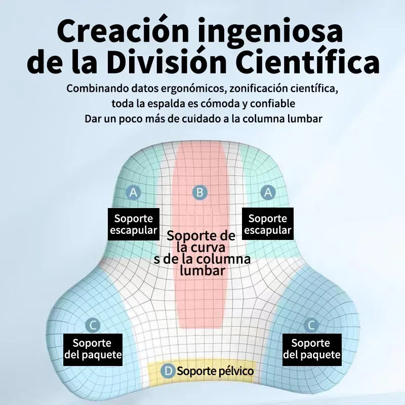 Orthopedic Lumbar Pillow – Memory Foam Back Support Cushion - Image 2