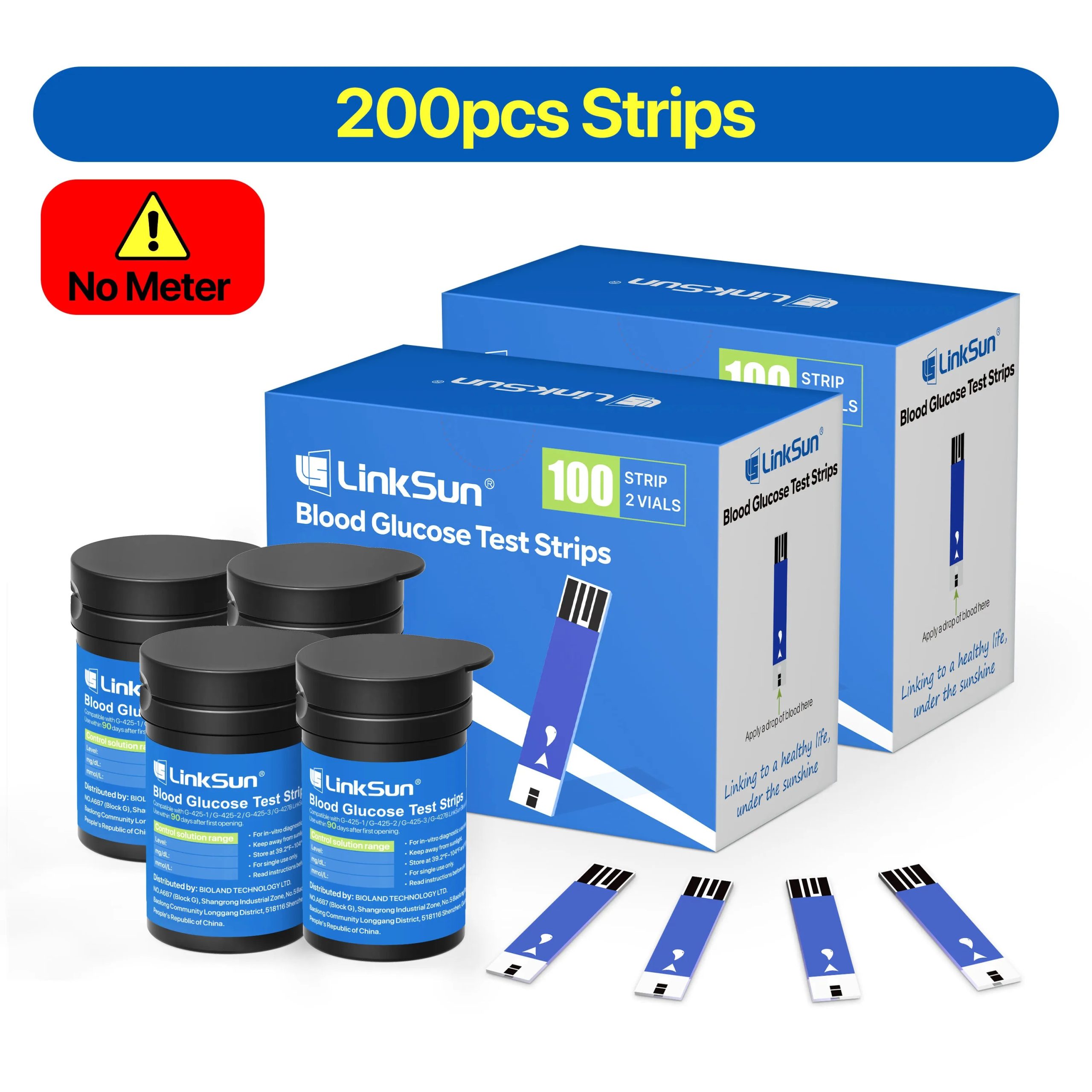 LinkSun G-425‑3 Blood Glucose Meter – Complete Diabetes Testing Kit - Image 7