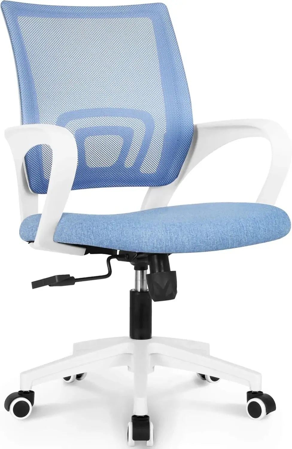 Ergonomic Mid-Back Mesh Office Chair – Adjustable Swivel Desk Chair with Lumbar Support - Image 7