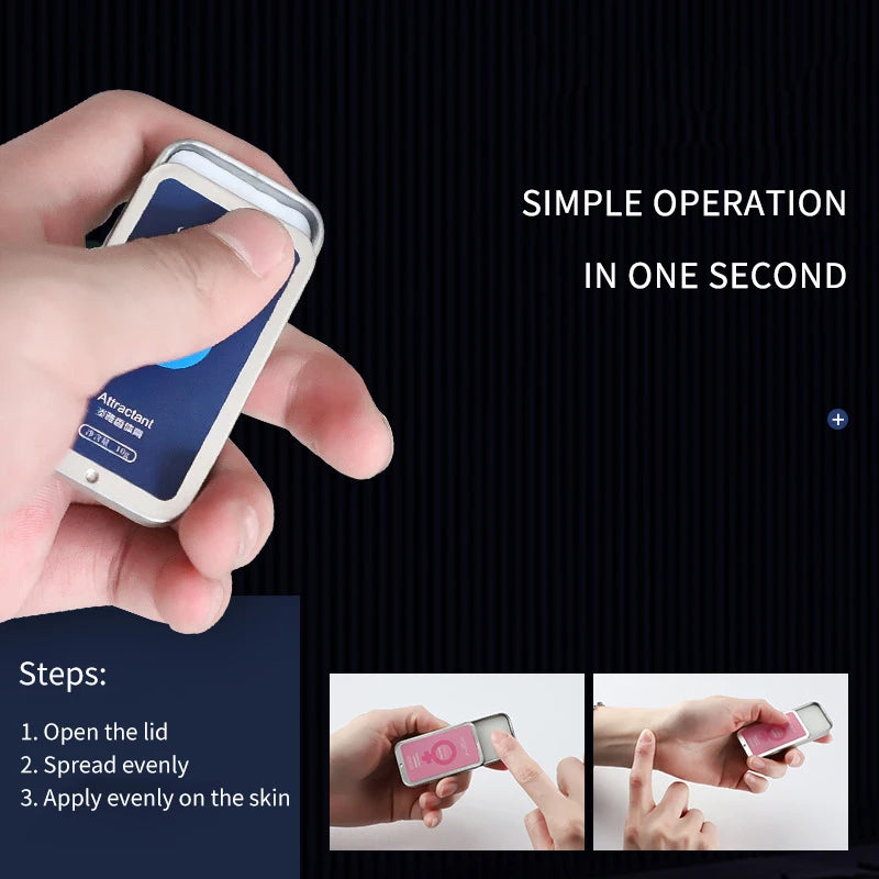 Unisex Pheromone Solid Perfume Balm – Long-Lasting, Portable Fragrance (10g) - Image 4