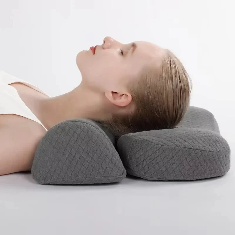 Cervical Memory Foam Contour Pillow – Ergonomic Orthopedic Pillow for Side Sleepers - Image 2