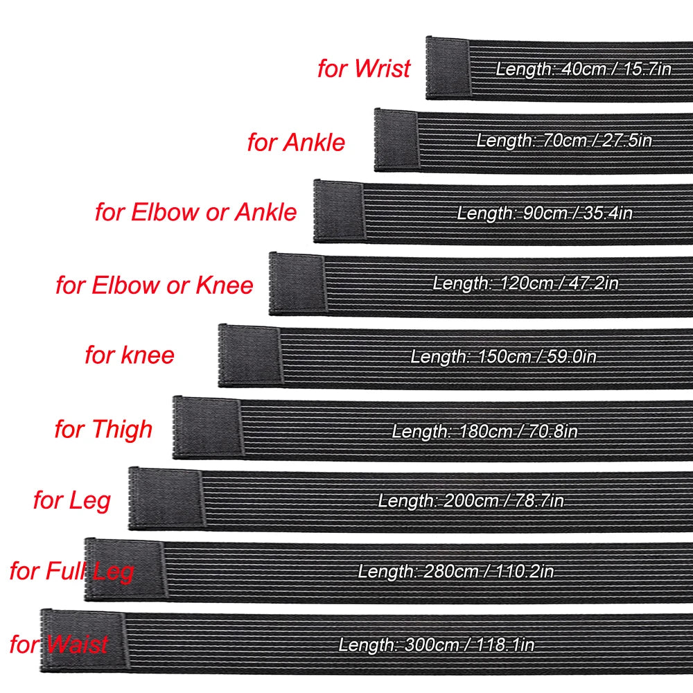 TIKE Elastic Breathable Support Wrap – Compression Bandage Strap for Ankle, Knee, Elbow, Wrist & Hand - Image 6