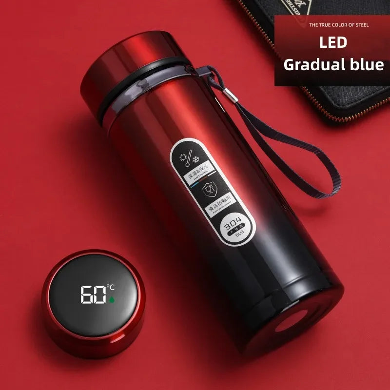 Stainless Steel Thermos Bottle with LED Temperature Display – 500ml–1L Vacuum Flask - Image 5