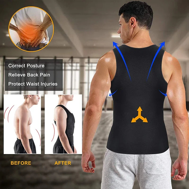 Men’s Adjustable Back & Waist Posture Corrector - Image 6