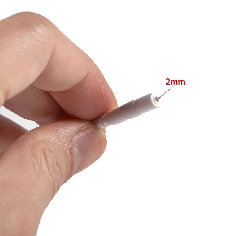 Standard Electrode Lead Wires – 2mm DC Snap & 3.5mm Plug for TENS/EMS Massagers & Electrode Accessories - Image 4