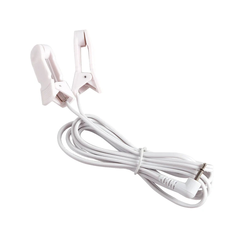 2.5mm Ear Clip Cables – Conductive Wires for TENS Muscle Stimulator Units - Image 6