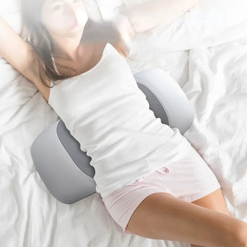 Lumbar Support Pillow for Sleeping – Memory Foam Waist & Back Support Cushion