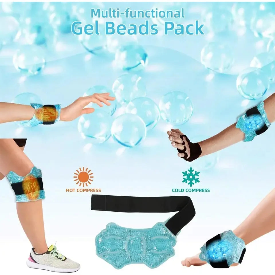 Ankle/Sports Foot Ice Pack β Hot & Cold Gel Pack with Adjustable Stand π