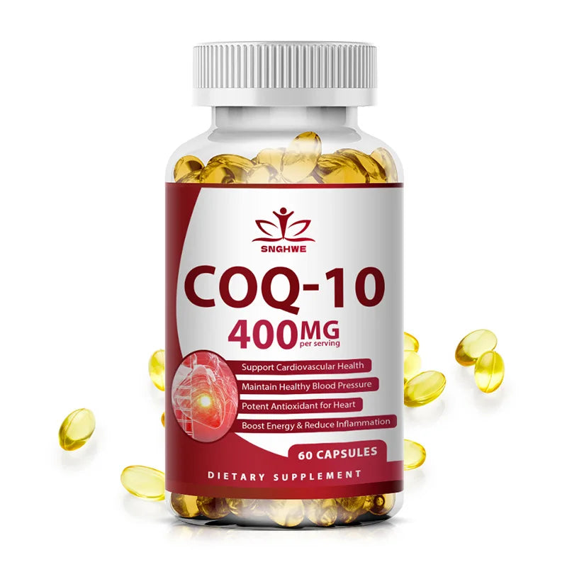 120PCS Coenzyme Q10 Capsules – High Absorption COQ10 for Energy & Heart Health - Image 18
