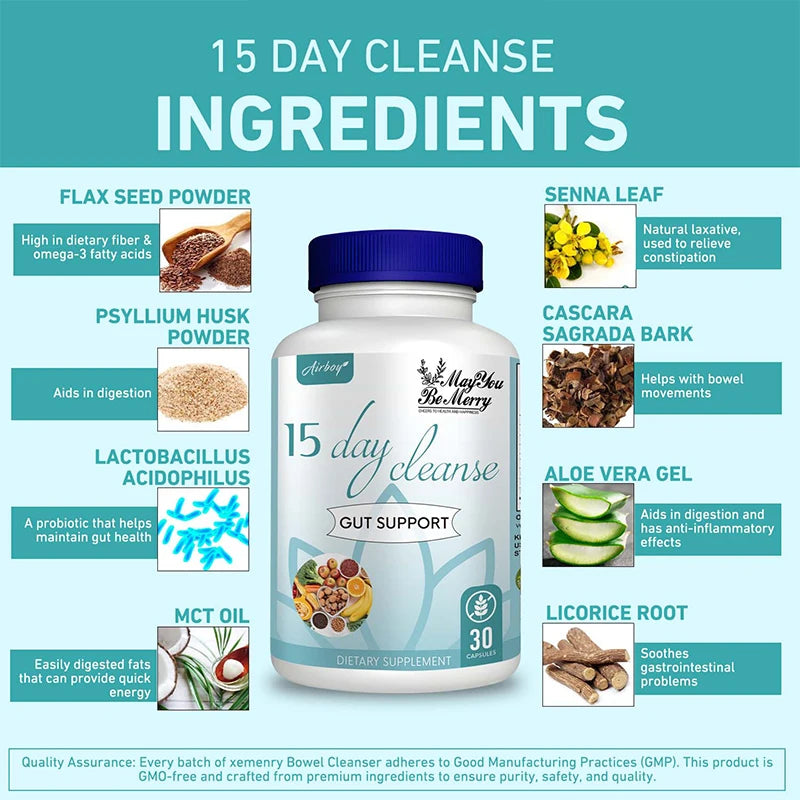 15-Day Cleanse & Detox – Supports Gut Health, Digestion, Metabolism & Weight Management - Image 4