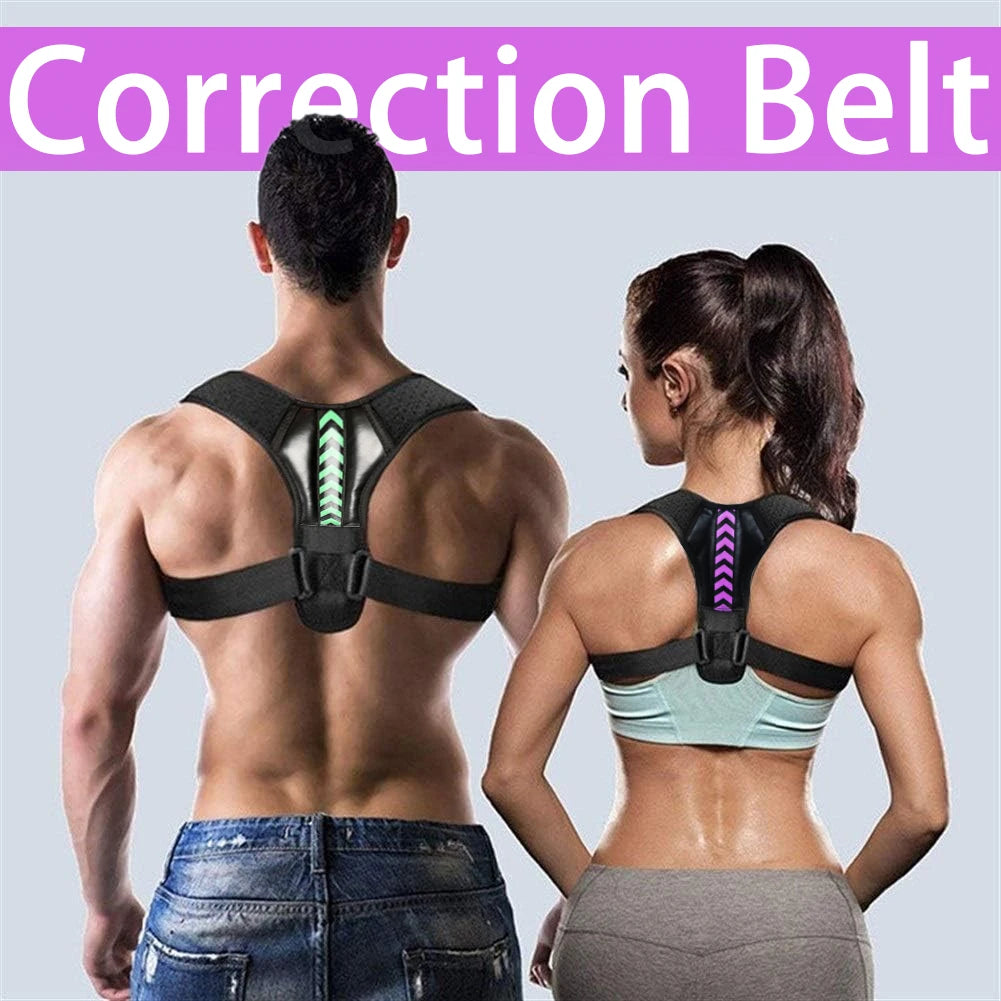 Adjustable Back & Shoulder Posture Corrector Belt