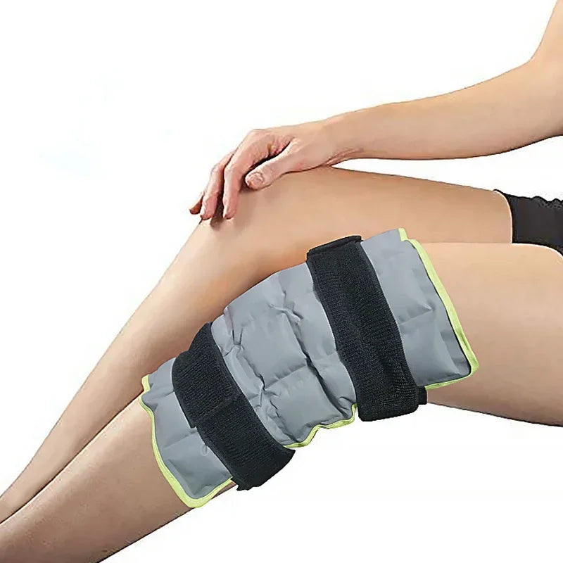 Large Knee Ice Pack – Reusable Hot & Cold Therapy Wrap for Pain Relief & Injury Recovery - Image 7