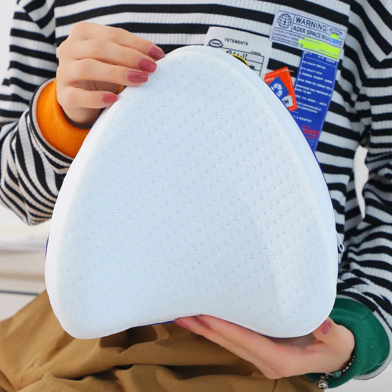 Memory Foam Leg Pillow – Sciatica Relief & Lower Back Support Cushion - Image 4