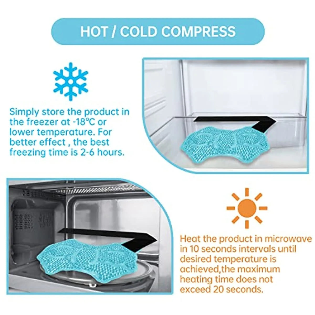 Ankle/Sports Foot Ice Pack β Hot & Cold Gel Pack with Adjustable Stand π - Image 6