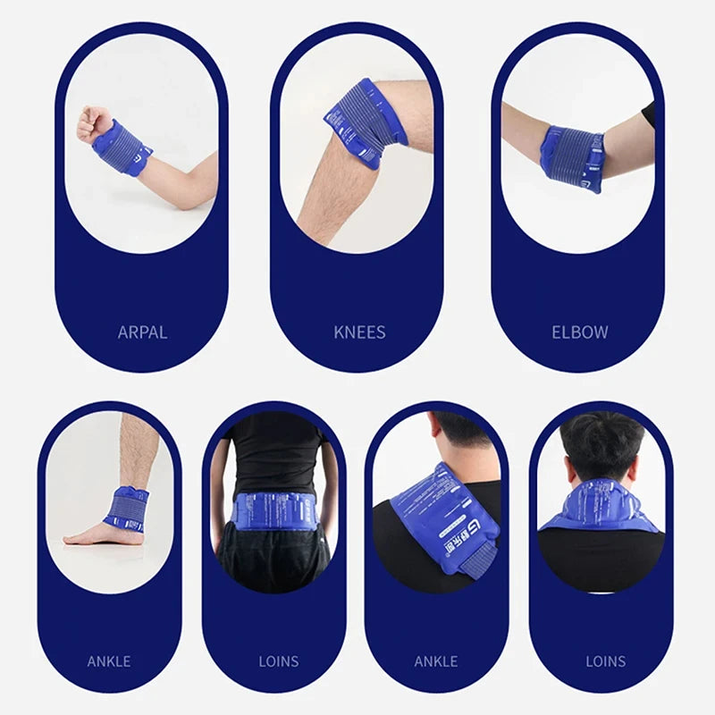 Reusable Hot & Cold Gel Pack – 1PCS Therapy Pad for First Aid, Sports Injuries & Muscle Pain Relief - Image 4