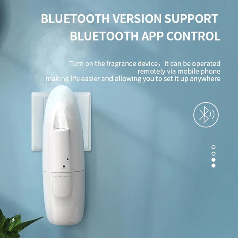 Smart Aroma Essential Oil Diffuser – Bluetooth APP-Controlled Wall Plug-In Scent Machine - Image 3