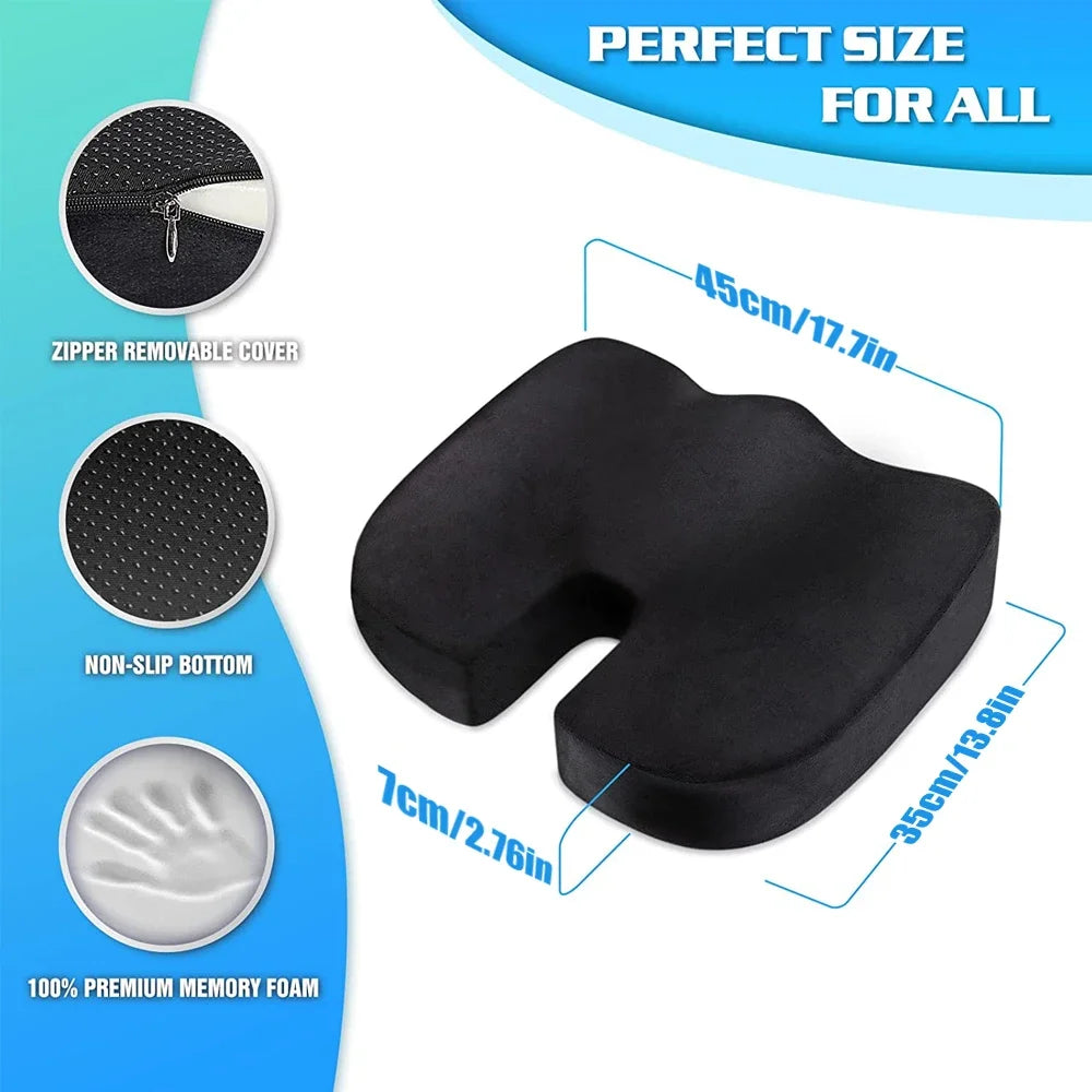 Orthopedic Memory Foam Seat Cushion - Image 2