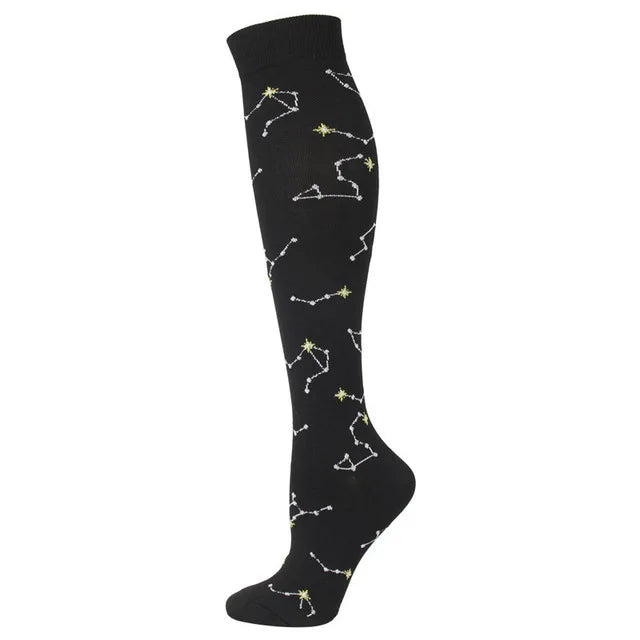 49 Styles Sports Compression Socks – Unisex Running, Cycling & Travel Support Socks - Image 17
