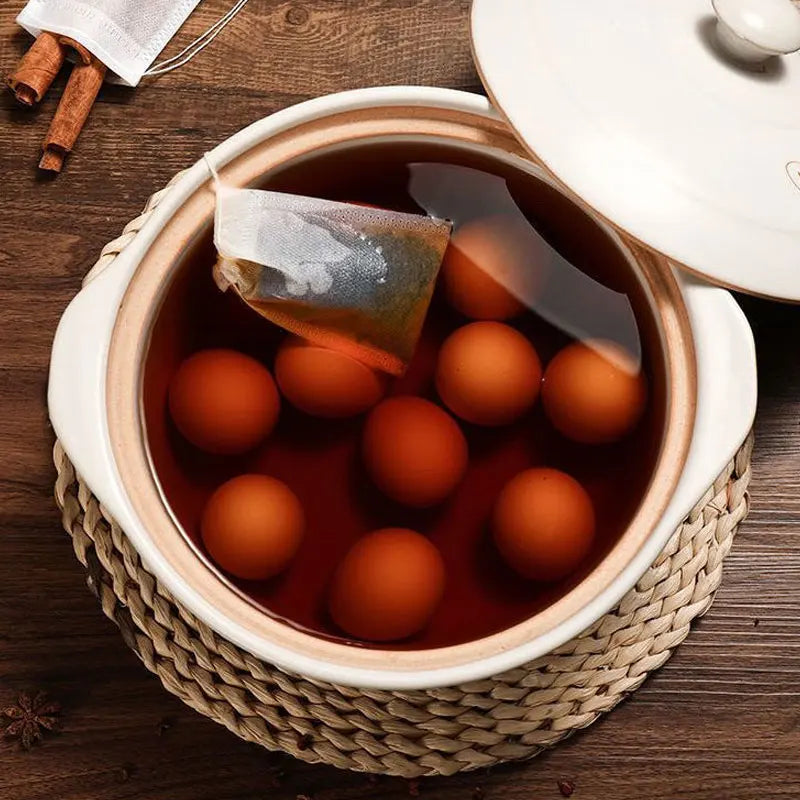 Disposable Tea Filter Bags – Non-Woven Fabric Empty Tea Bags with String & Heat Seal - Image 6