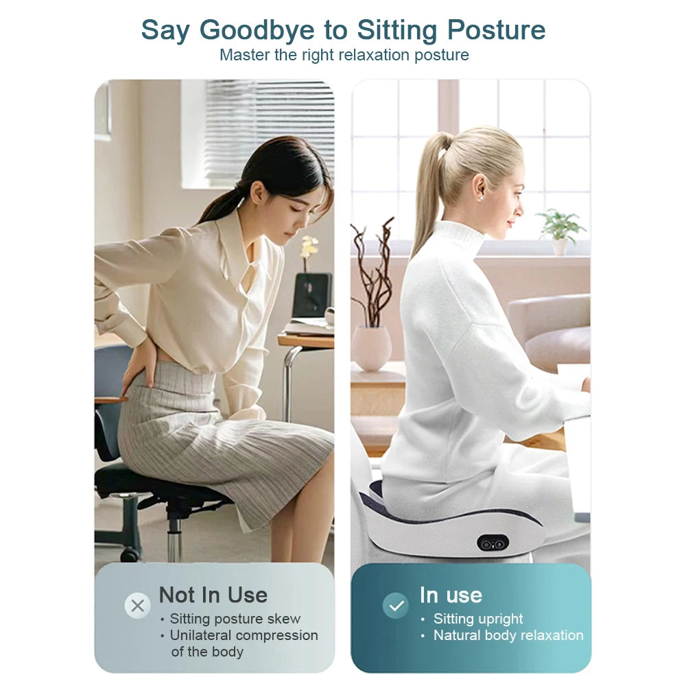 Orthopedic Chair Cushion – Memory Foam Support for Waist, Coccyx & Buttocks - Image 5