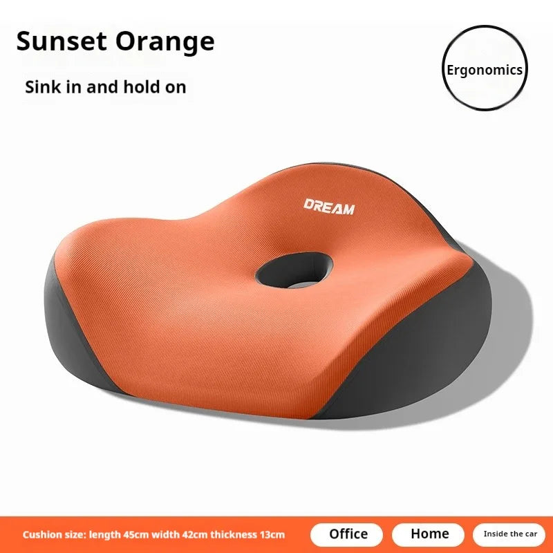 Memory Foam Seat Cushion – Donut Pillow & Posture Corrector for Long Sitting Hours - Image 10