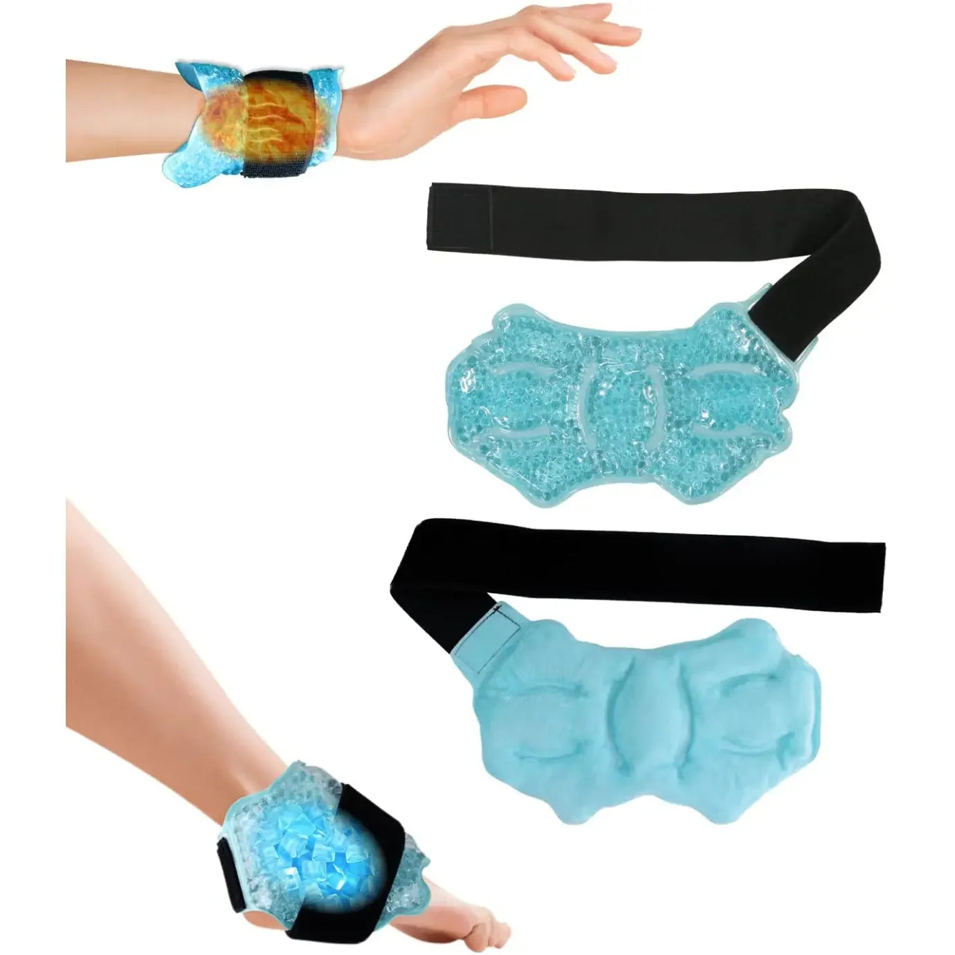 Ankle/Sports Foot Ice Pack β Hot & Cold Gel Pack with Adjustable Stand π - Image 7