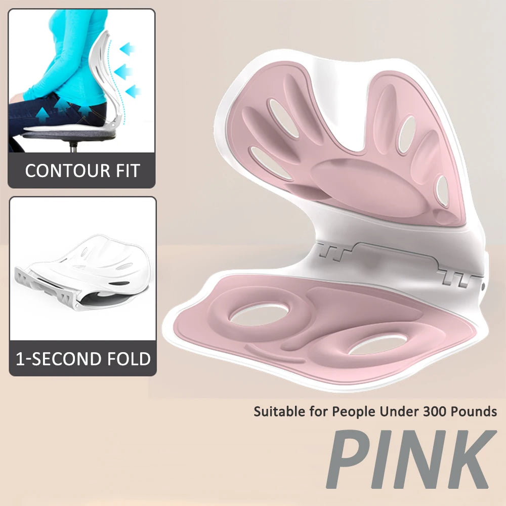 Foldable Back Support Cushion – Ergonomic Posture Corrector for Office & Back Pain Relief - Image 8