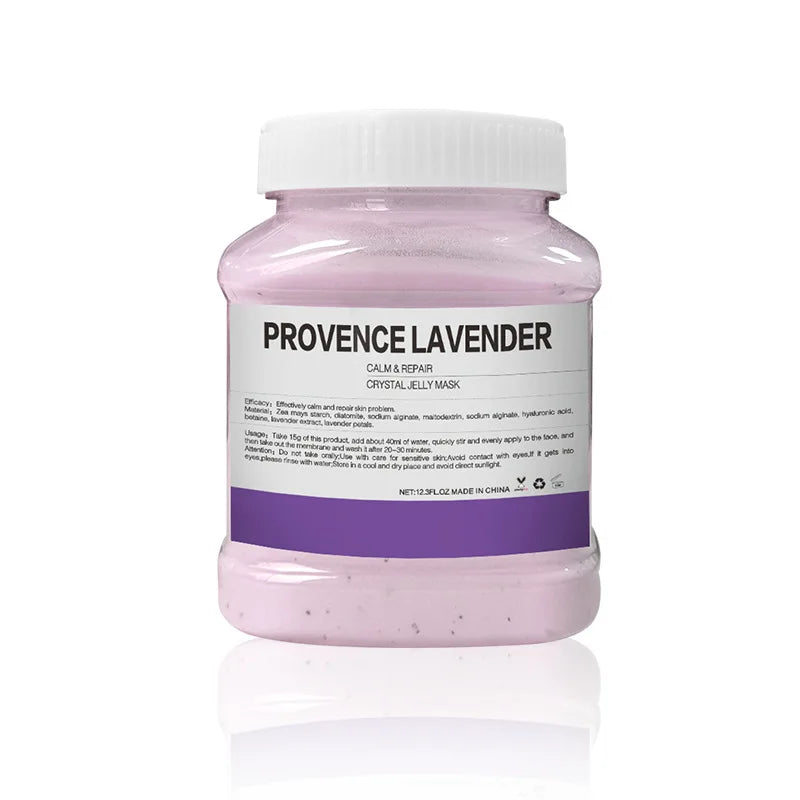 350g Hydrating 24K Gold Jelly Mask Powder – Rose Petal Crystal Soft Mask for Glowing Skin - Image 8