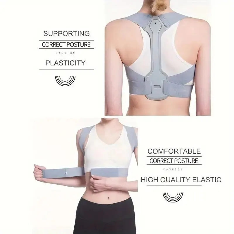 Adjustable Posture Correction Back Brace – Unisex Hunchback Prevention Support - Image 5