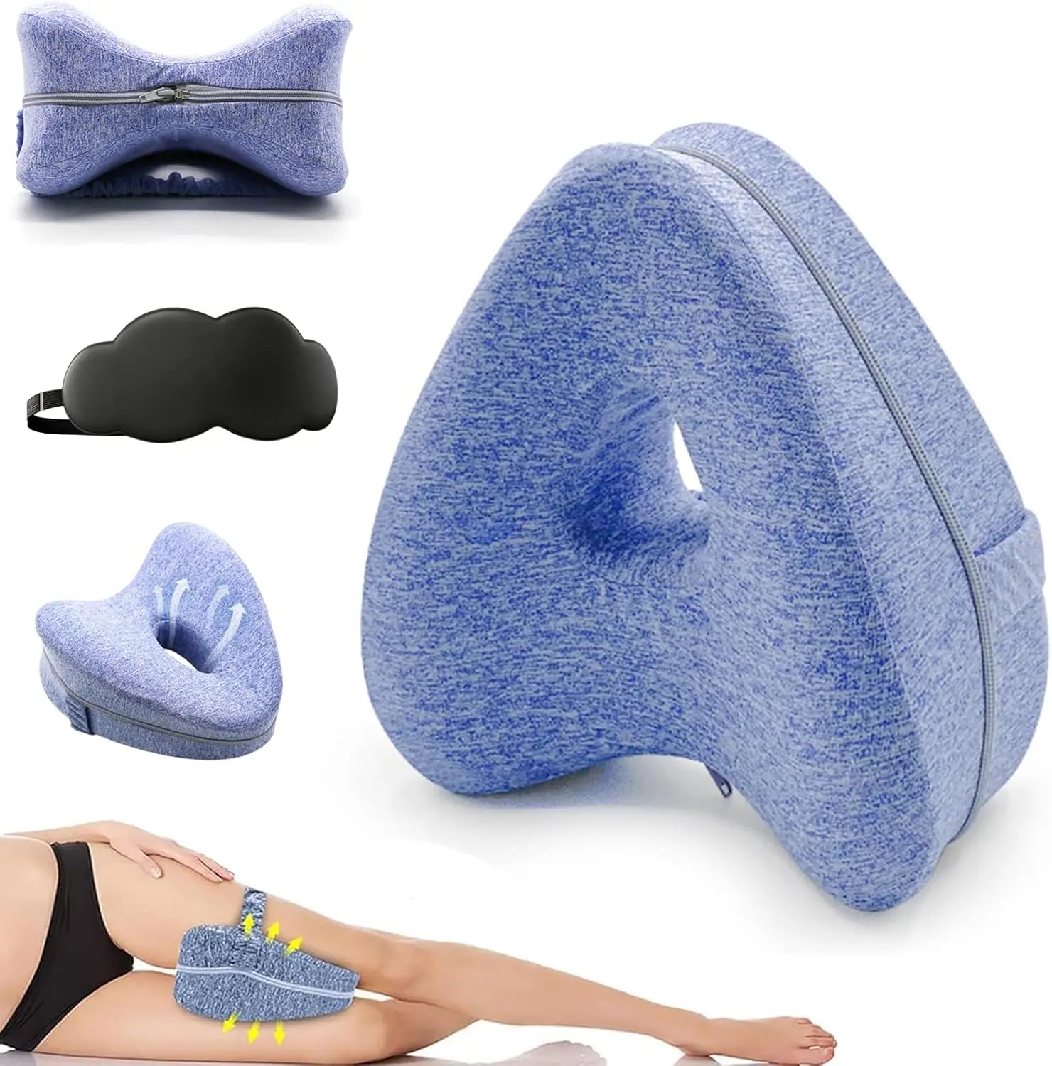 Revoget Alignment Pillow – Sciatica & Hip Pain Relief for Side Sleepers - Image 10