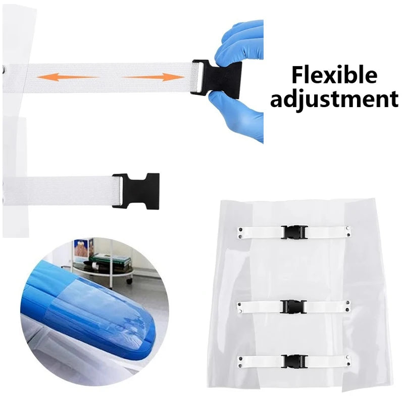 PU Leather Dental Chair Cover Set – Waterproof & Elastic Protective Kit (4pcs) - Image 4