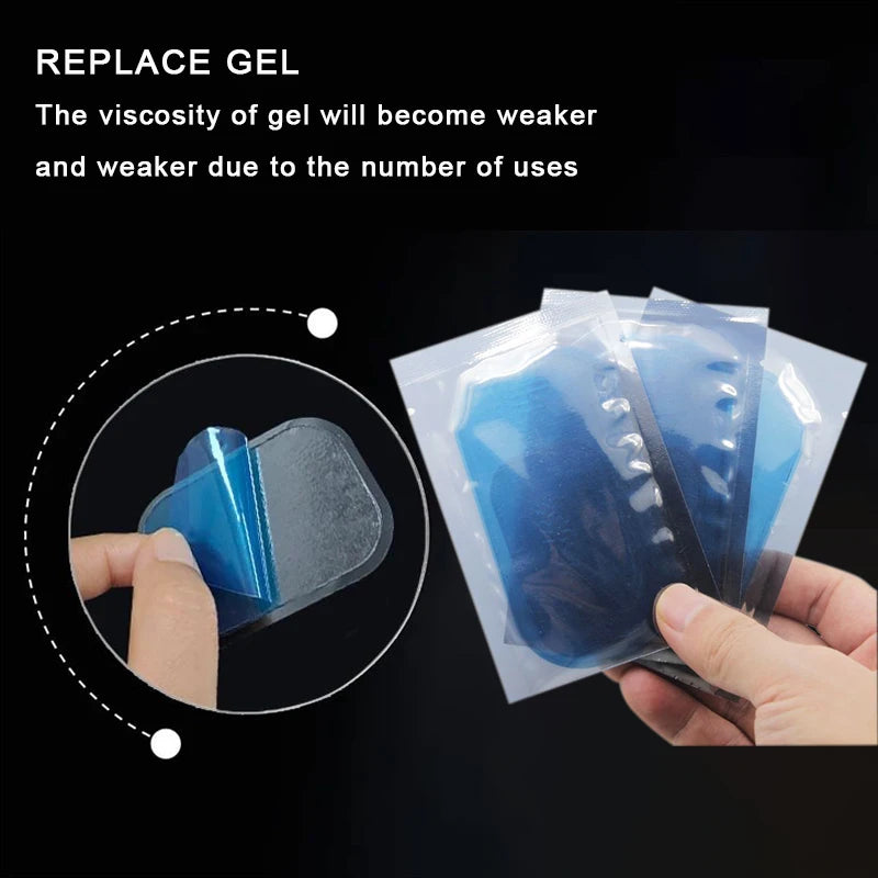 20pcs/30pcs Replaceable Abdominal Muscle Exercise Gel Pads – Reusable Gel Sheets for EMS Core Training Devices - Image 2