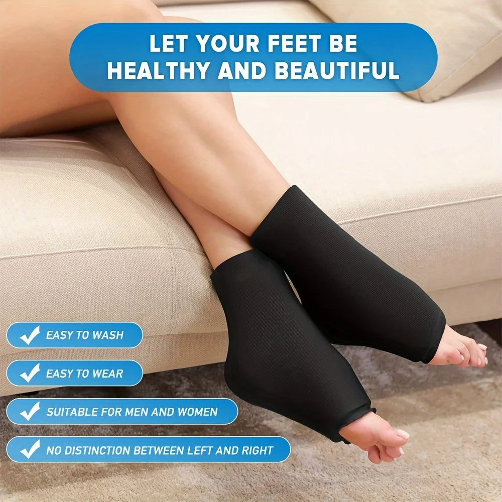 Ankle Ice Pack Wrap – Stretchable Cold Compress for Injury & Pain Relief - Image 3