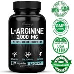 L-Arginine Supplement – Boost Energy, Strength & Endurance for Peak Performance