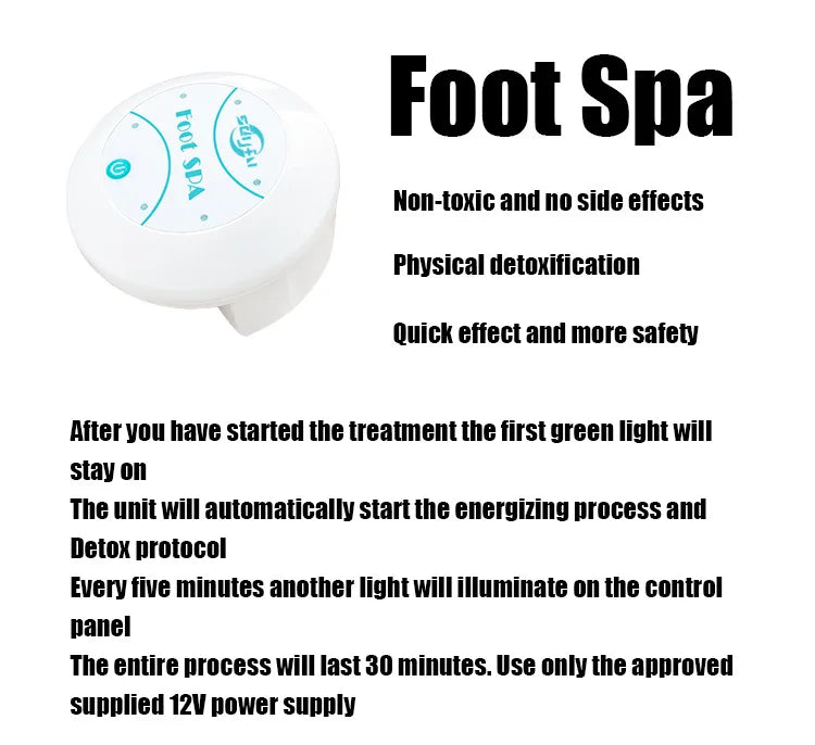 Detox Ion Electric Mini Foot Spa - Image 4