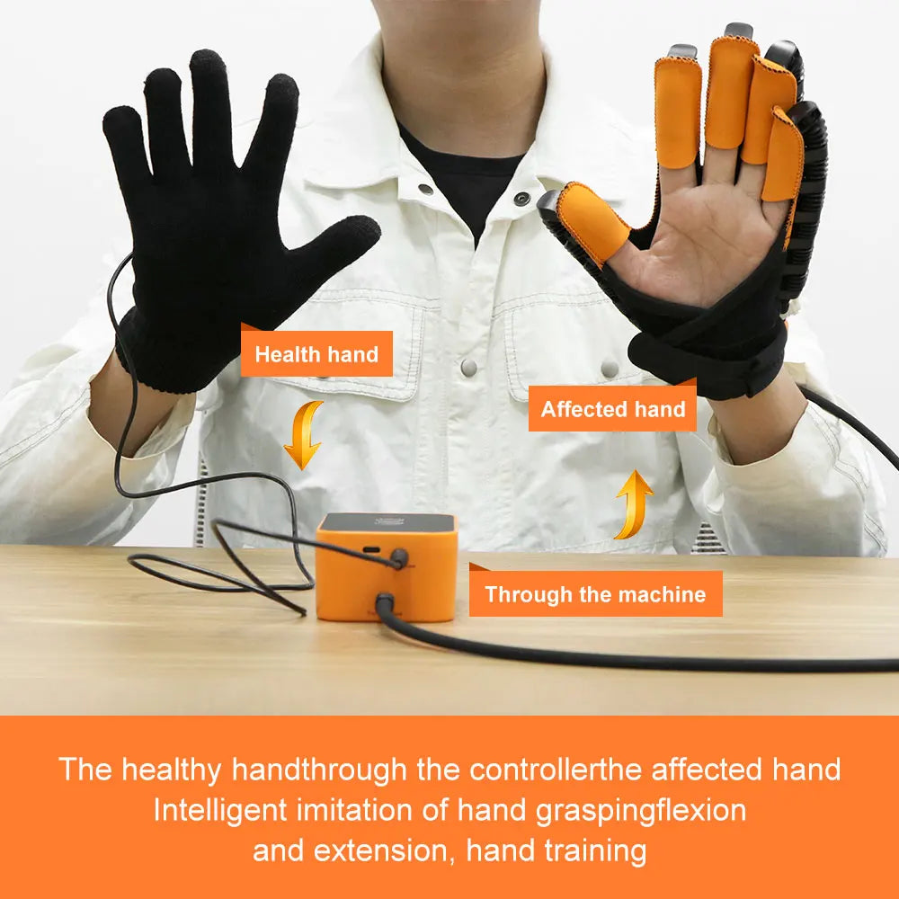 Rehabilitation Robot Gloves – Intelligent Hand Function Trainer for Stroke & Hemiplegia Recovery - Image 3