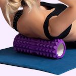 1pc Foam Massage Roller – Hollow Yoga Column for Muscle Massage, Physiotherapy & Sports Rehabilitation