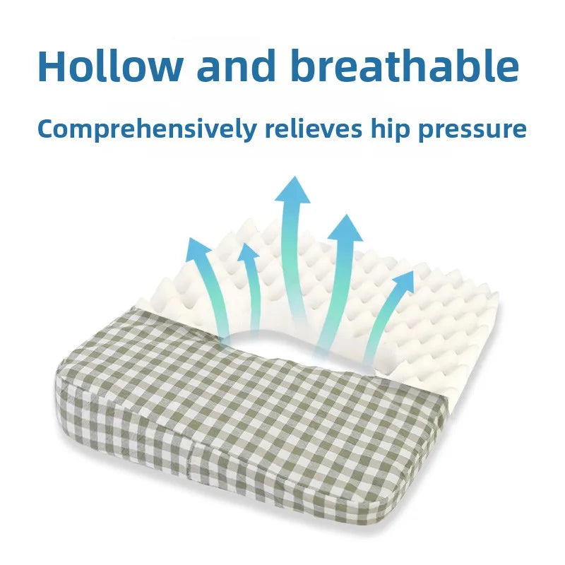 Premium Wheelchair Seat Cushion – Anti-Bedsore Gel & Orthopedic Pressure Relief Pad - Image 2