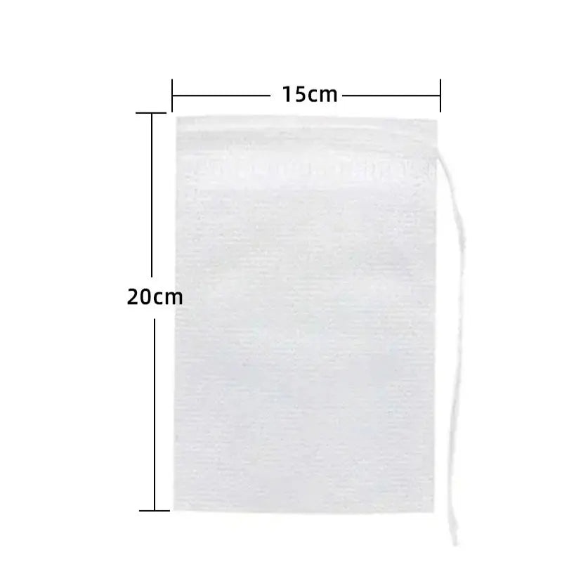 Disposable Tea Filter Bags – Non-Woven Fabric Empty Tea Bags with String & Heat Seal - Image 16