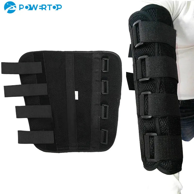 Arm Splint Brace – Adjustable Elbow Support with 3 Steel Plates for Children & Adults - Image 2