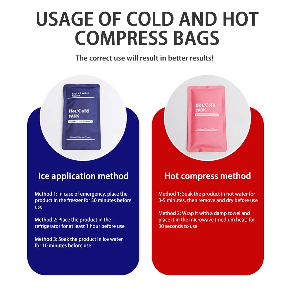 Reusable Ice Bag Sports Icing Packs – Hot & Cold Therapy for Pain Relief & Injury Recovery - Image 3