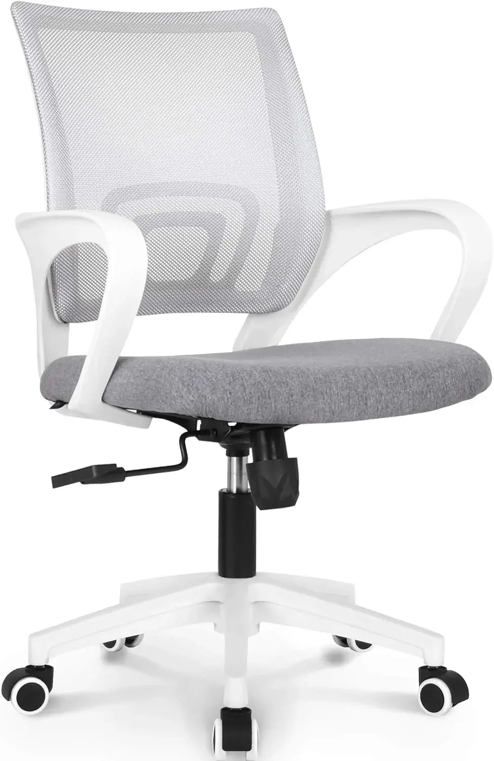 Ergonomic Mid-Back Mesh Office Chair – Adjustable Swivel Desk Chair with Lumbar Support - Image 8